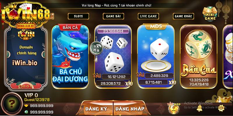 Điều kiện đăng ký IWIN68 vô cùng tối giản