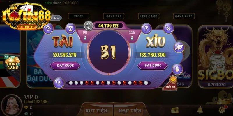 Game Tài Xỉu thu hút mọi thành viên tham gia