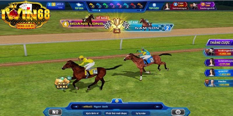 Nhiều giải đua ngựa chuyên nghiệp tại sân chơi IWIN 68