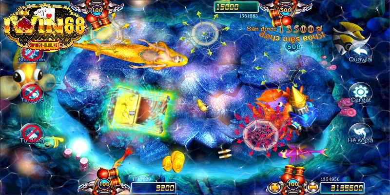 Những chức năng trong game bá chủ đại dương IWIN68