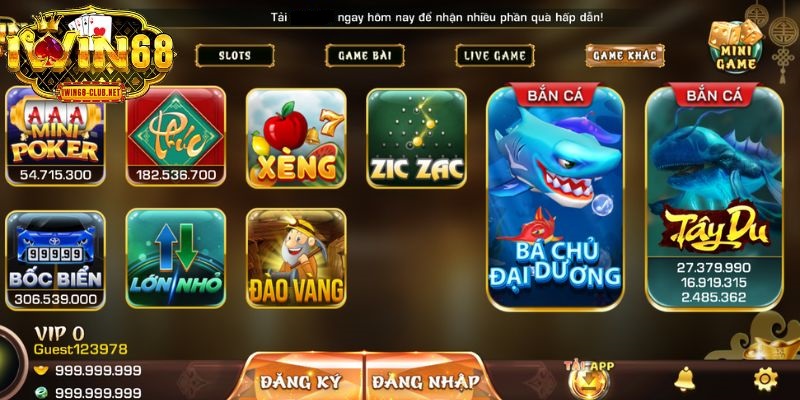 Thiết kế giao diện IWIN68 đẹp mắt, thân thiện